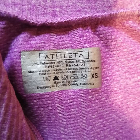 Athleta Fastest Track 1/4 Zip Running Top - Picture 2 of 6